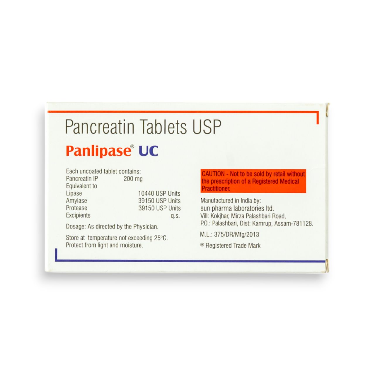 Panlipase UC Tablets