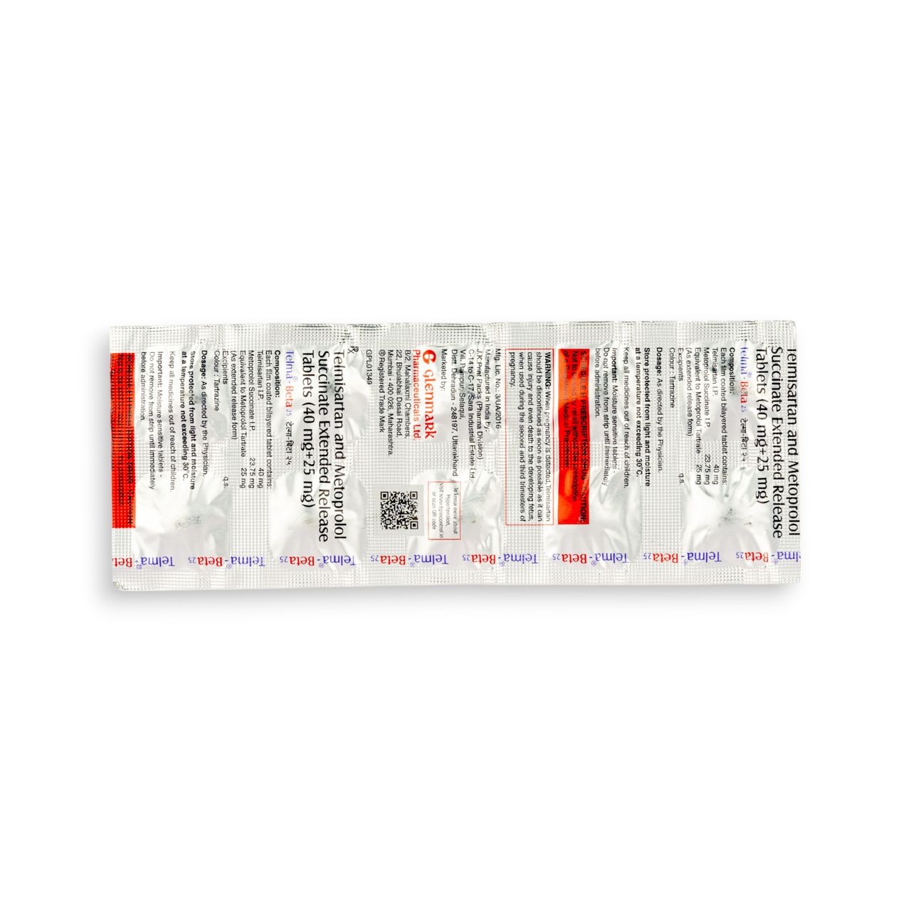 Telma-Beta 25 Tablets ER