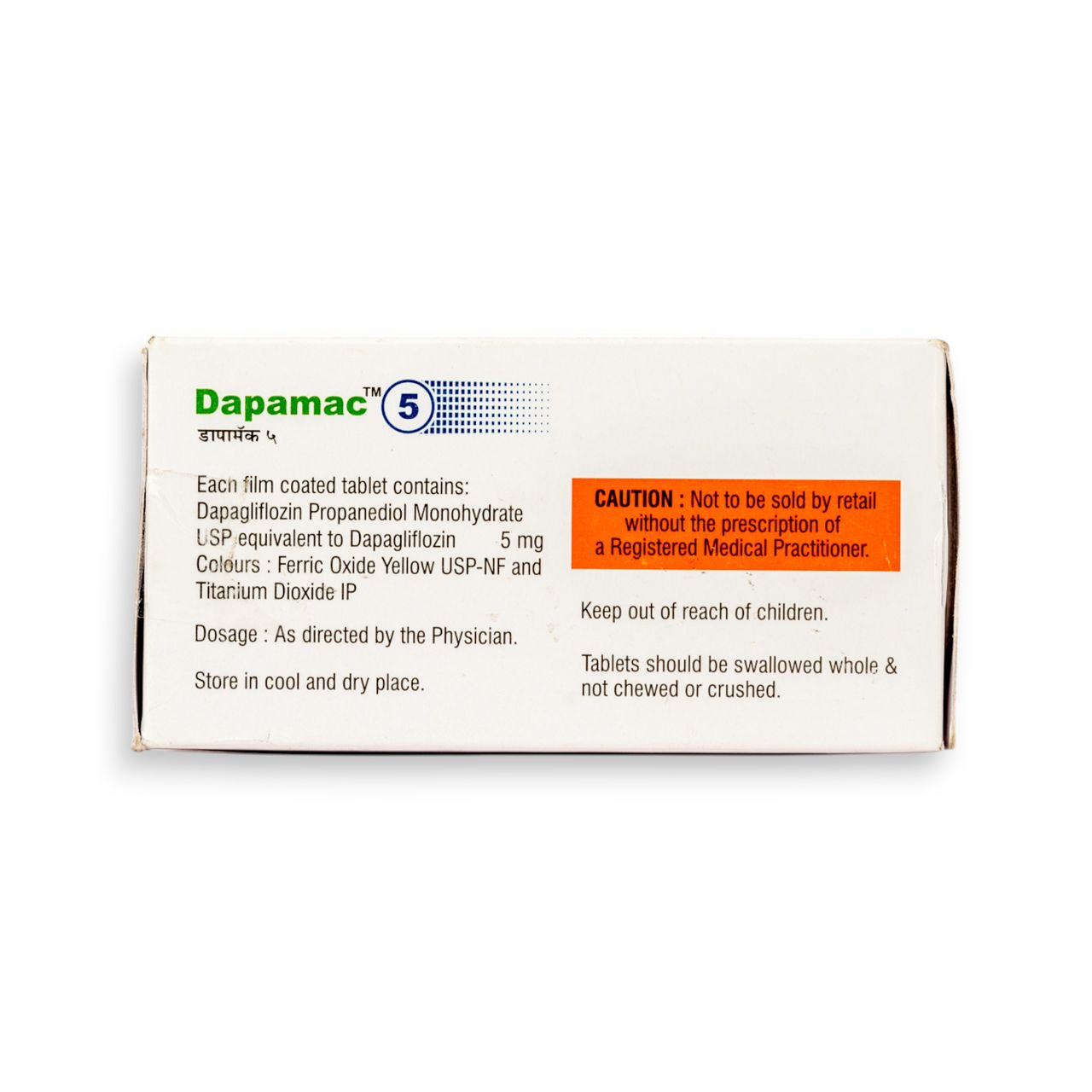 Dapamac 5 Tablet