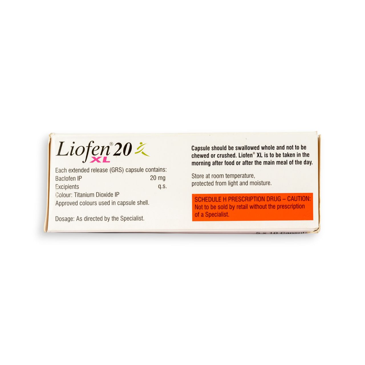 Liofen XL 20 Capsules