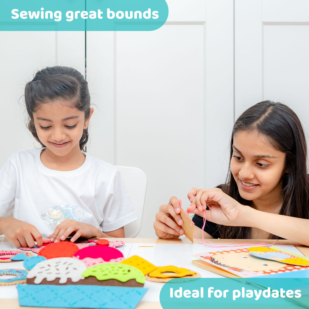 Jackinthebox Learn To Sew - Dessert - Sewing Kit