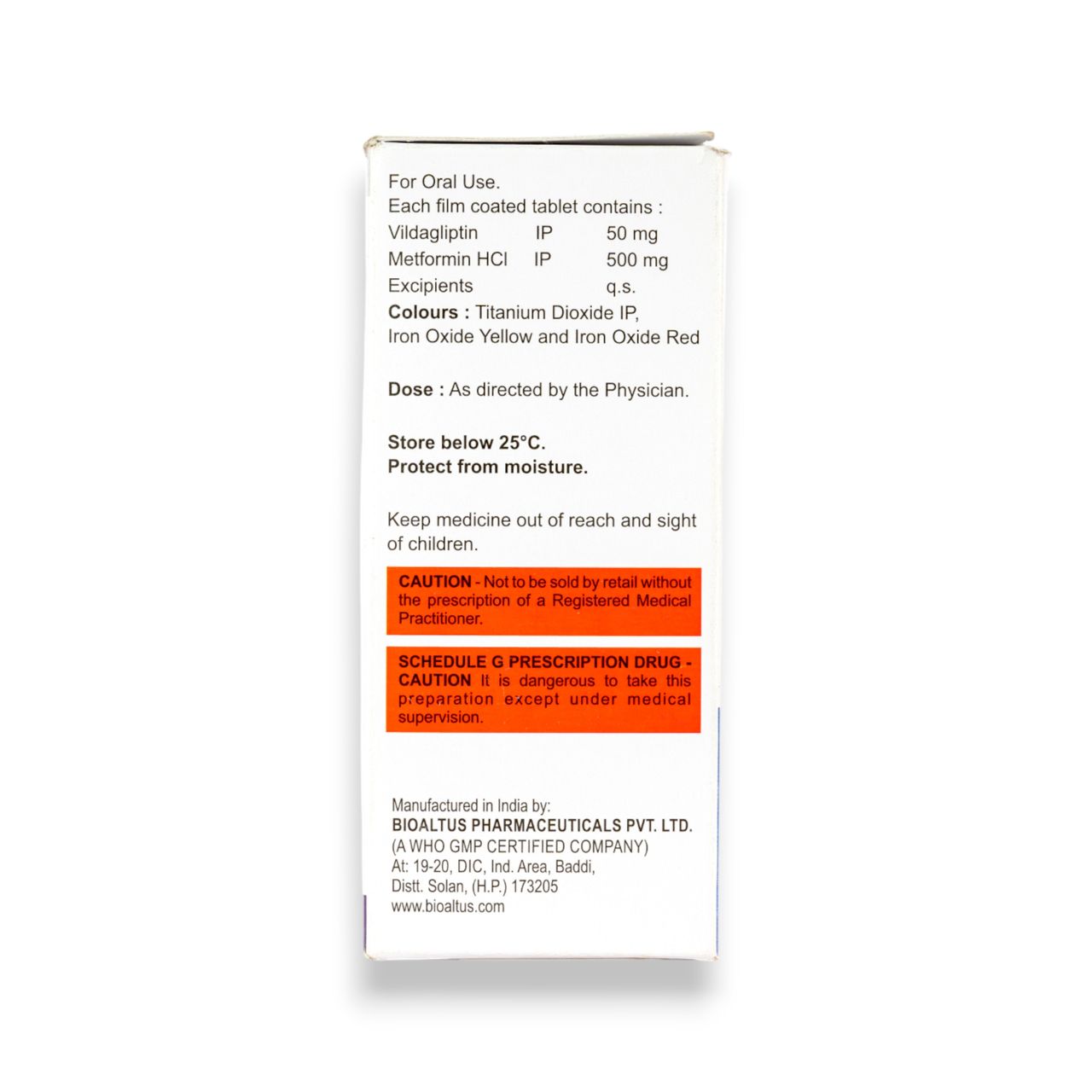 Happy Glip-M 50/500mg Tablets
