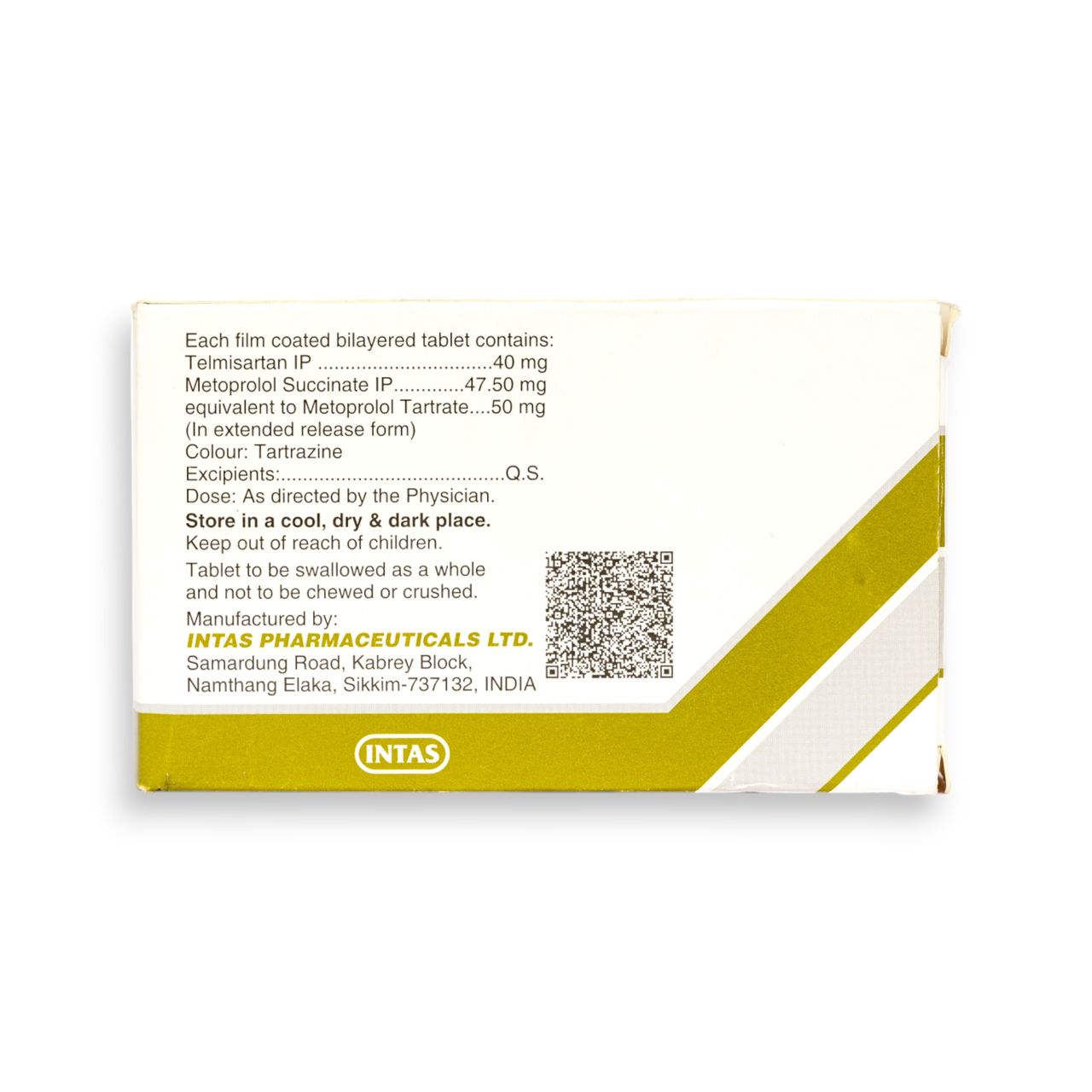 Sartel-Beta 50 Tablet ER