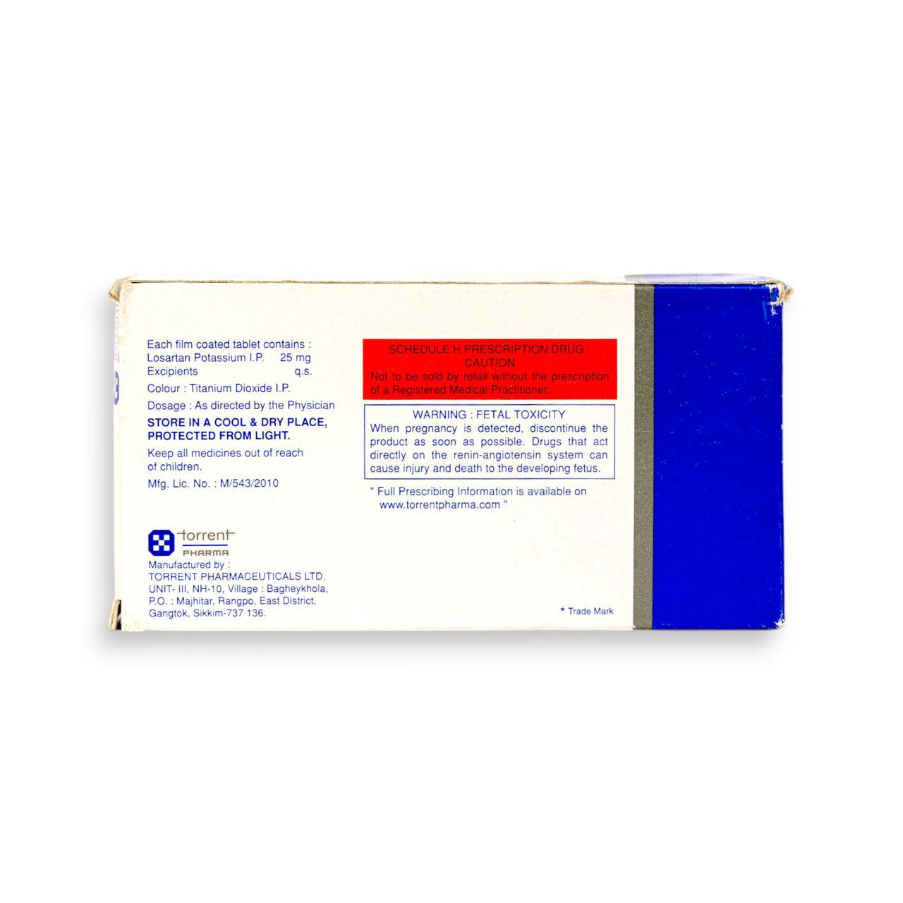 Losar-25 Tablets