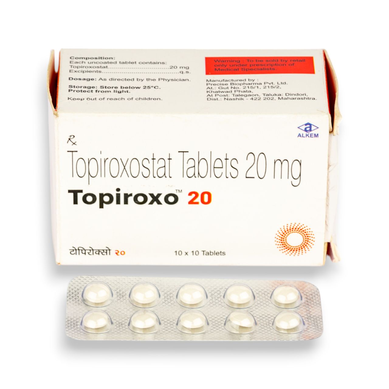 Topiroxo 20 Tablets