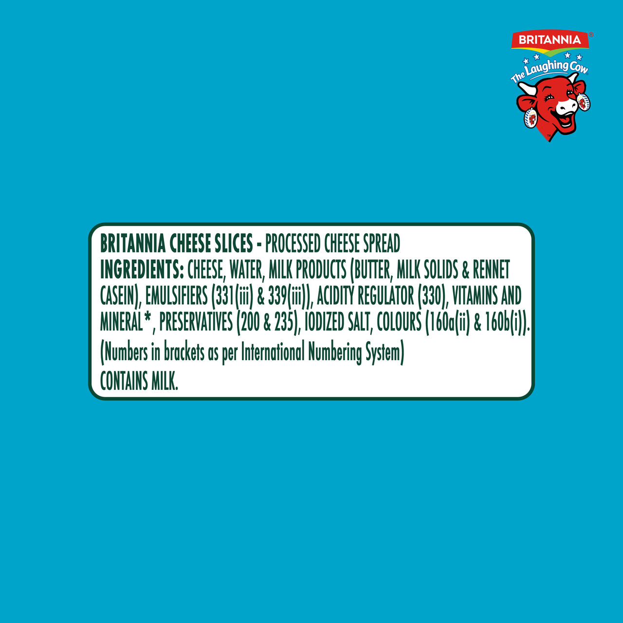 Britannia The Laughing Cow Cheese- Slices 180 g Combo