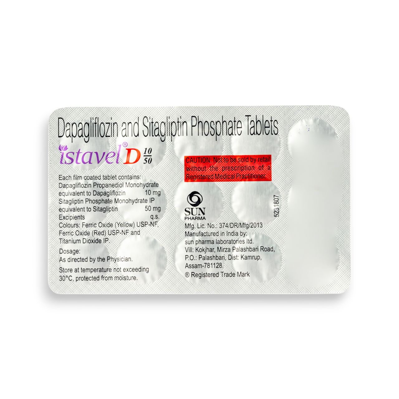 Istavel D 10/50 Tablets