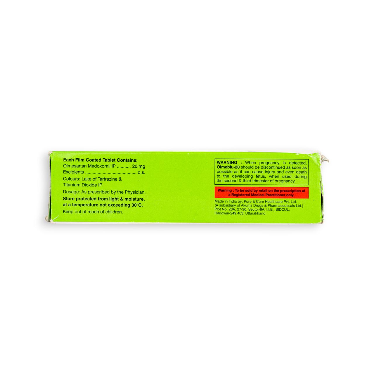 Olmeblu 20 Tablets