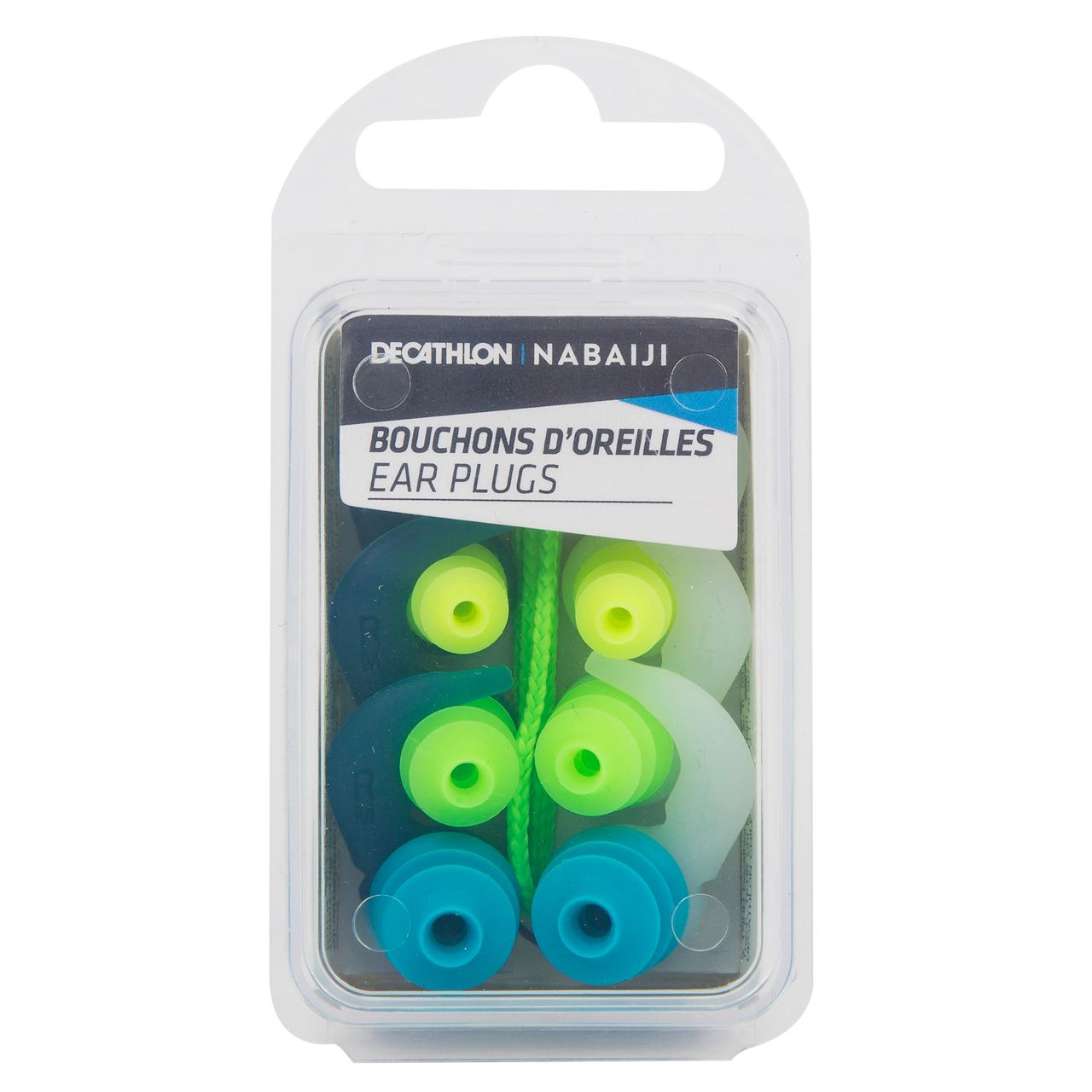 Nabaiji By Decathlon | Swimming Ear Plugs - Cone Shaped, Pack of 3