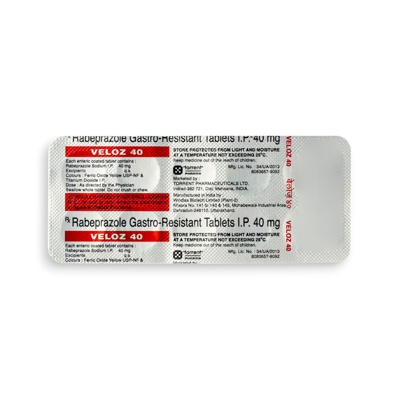 Veloz 40 Tablet