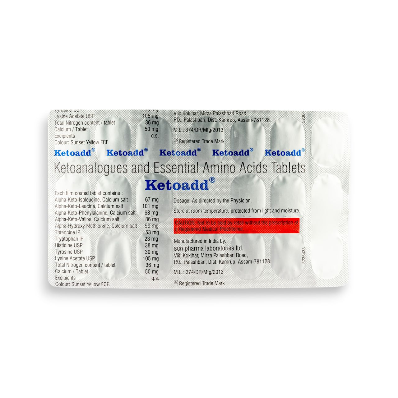 Ketoadd Tablets