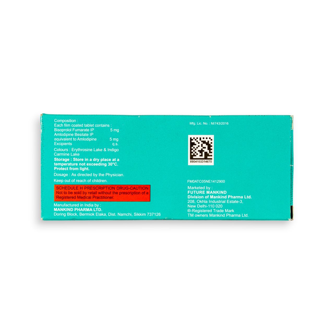 Bisoheart-AM 5 Tablets