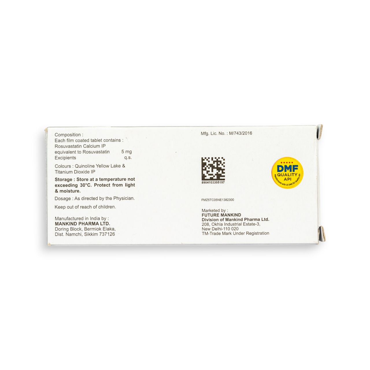 Lipirose-5 Tablets
