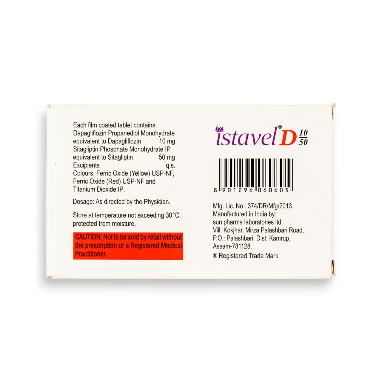 Istavel D 10/50 Tablets