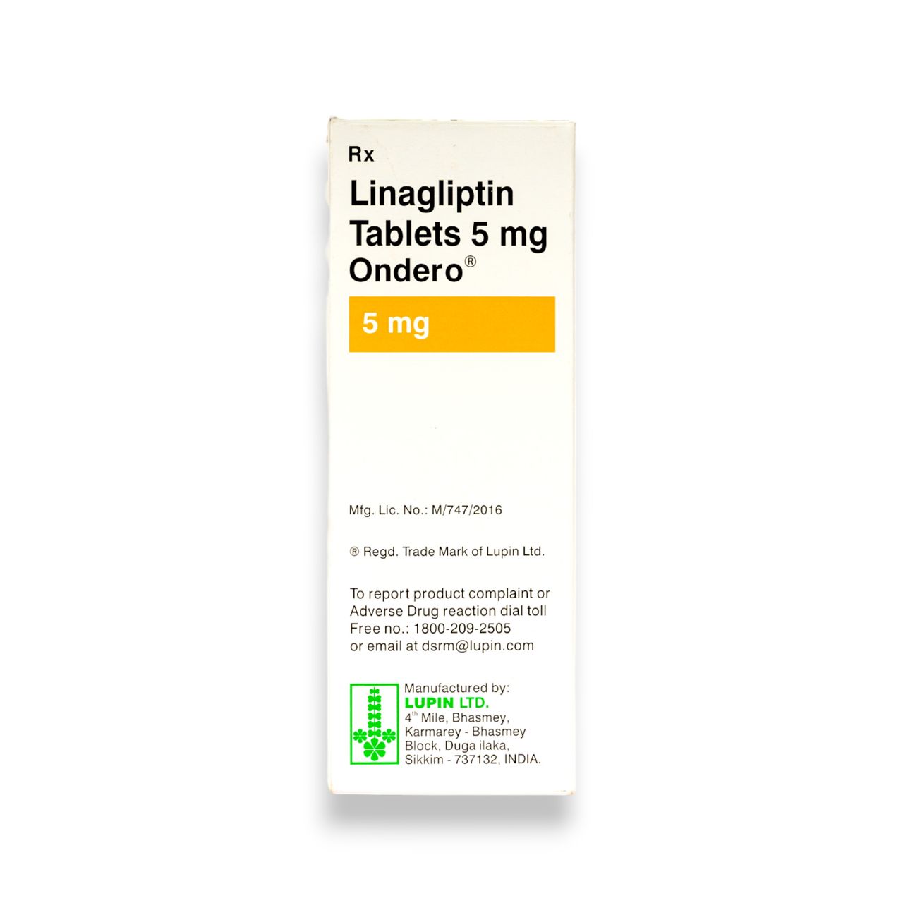 Ondero 5Mg Tablets