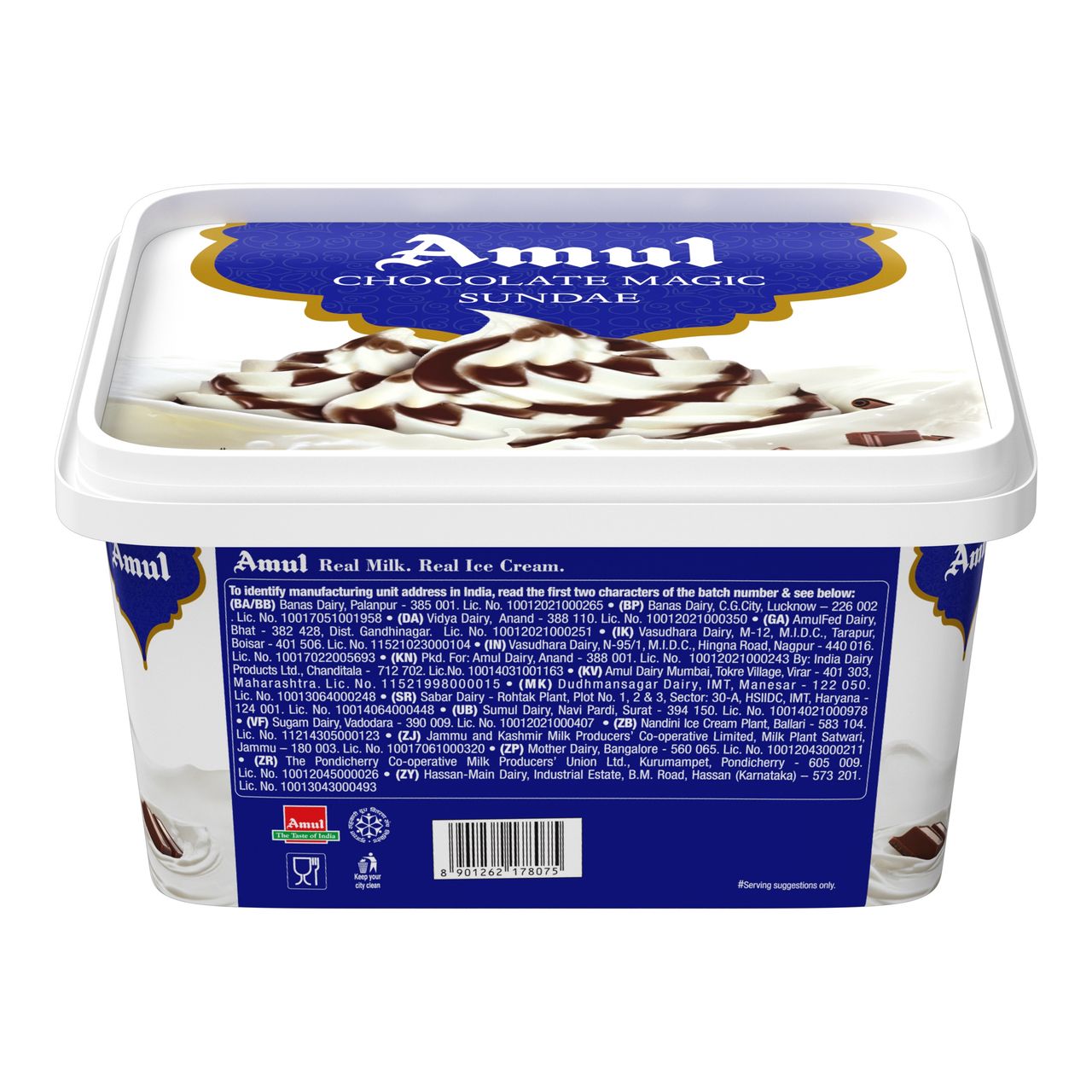 Amul Sundae Chocolate Magic Ice Cream Tub