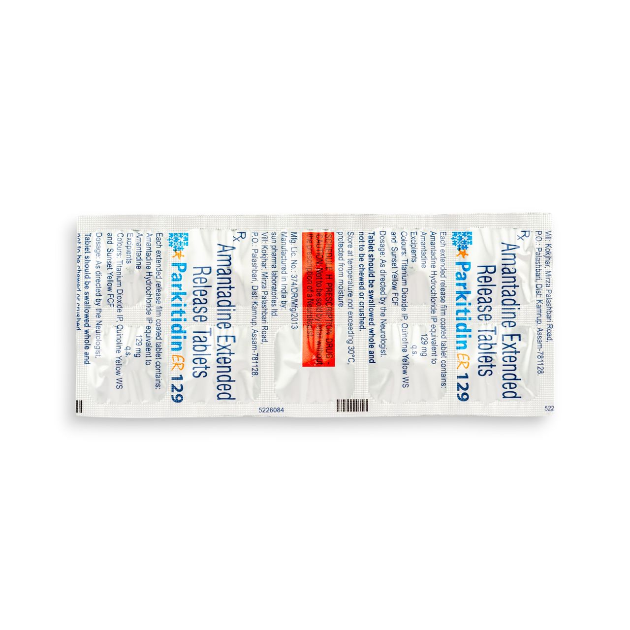 Parkitidin ER 129 Tablets