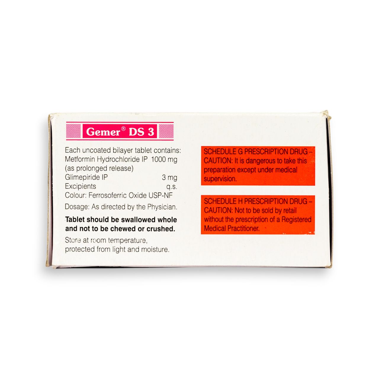 Gemer DS 3 Tablets PR