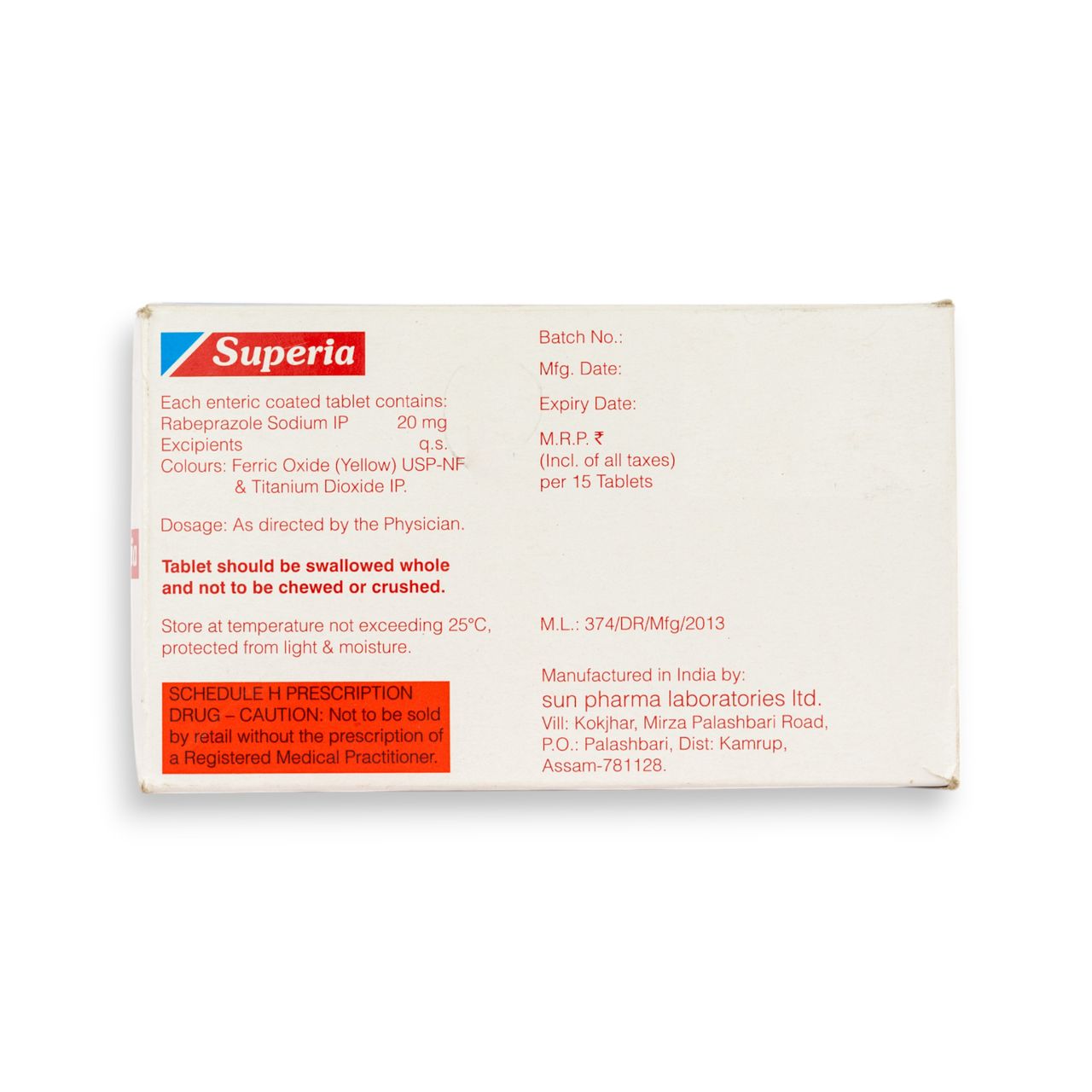 Superia Tablets 