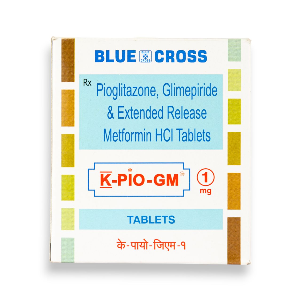 K-Pio-Gm 1mg Tablets ER