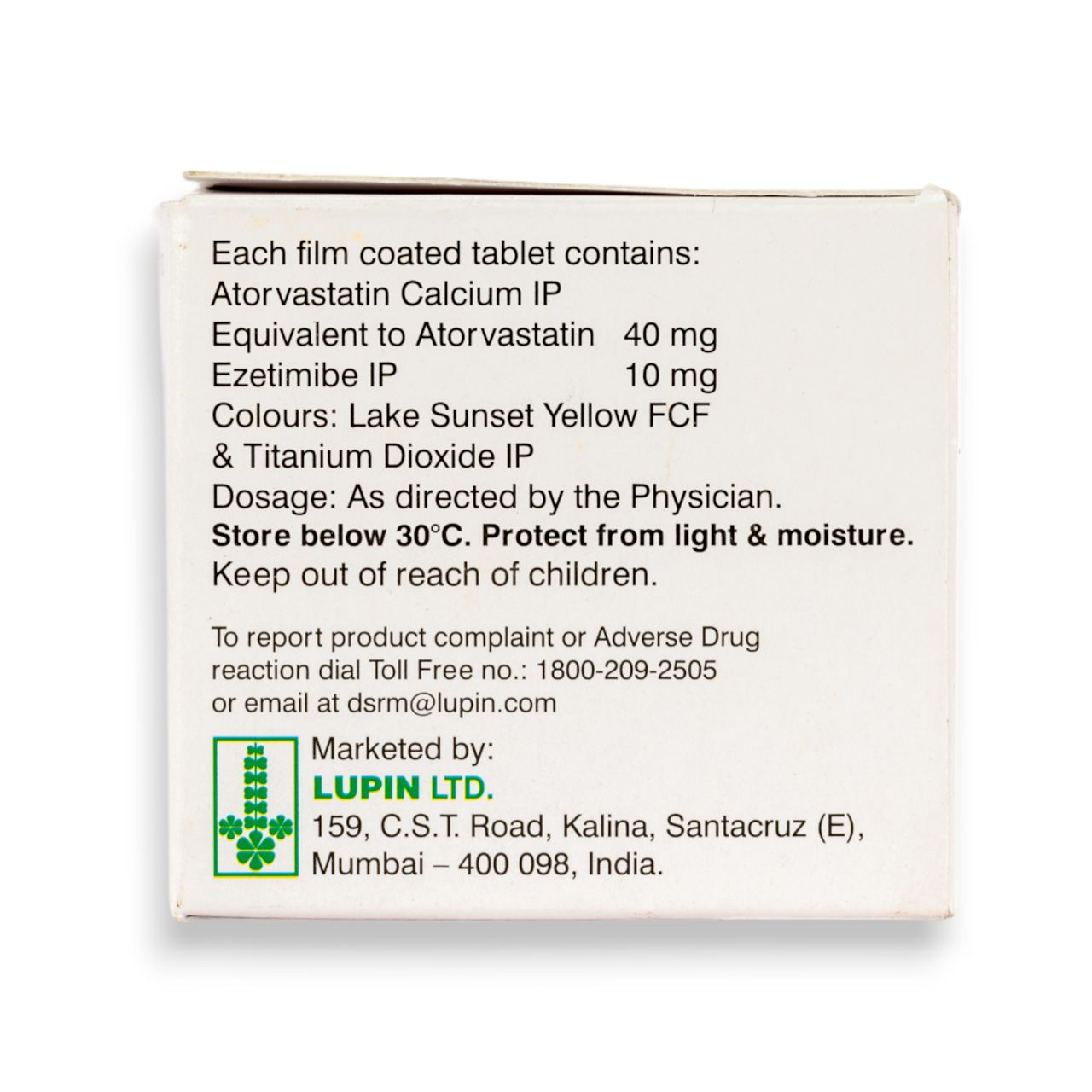 Tonact Ez 40 Tablets