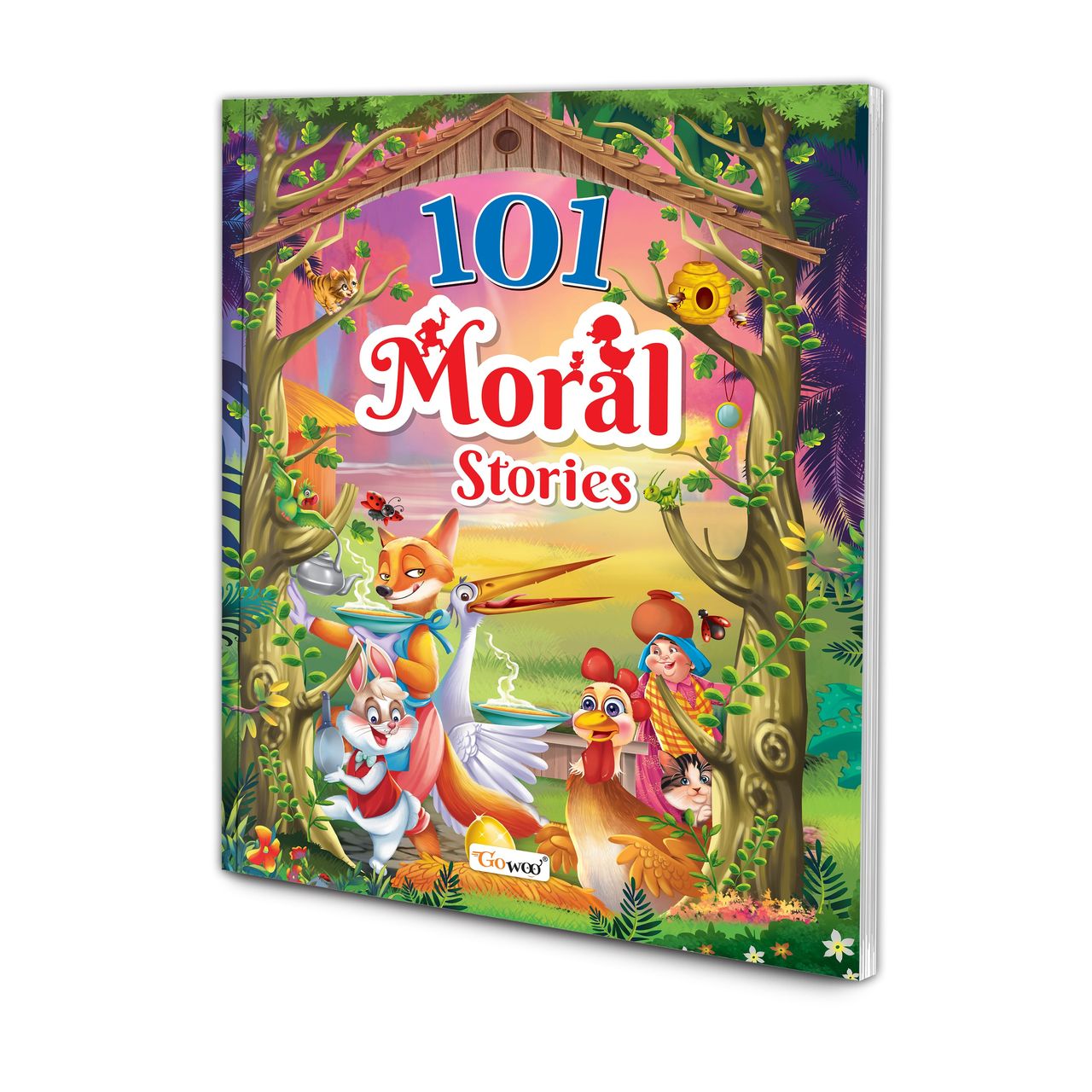 101 Moral Stories | Ages 3-12 | Paperback - Early Reader Storybook | Educational Story for Kids