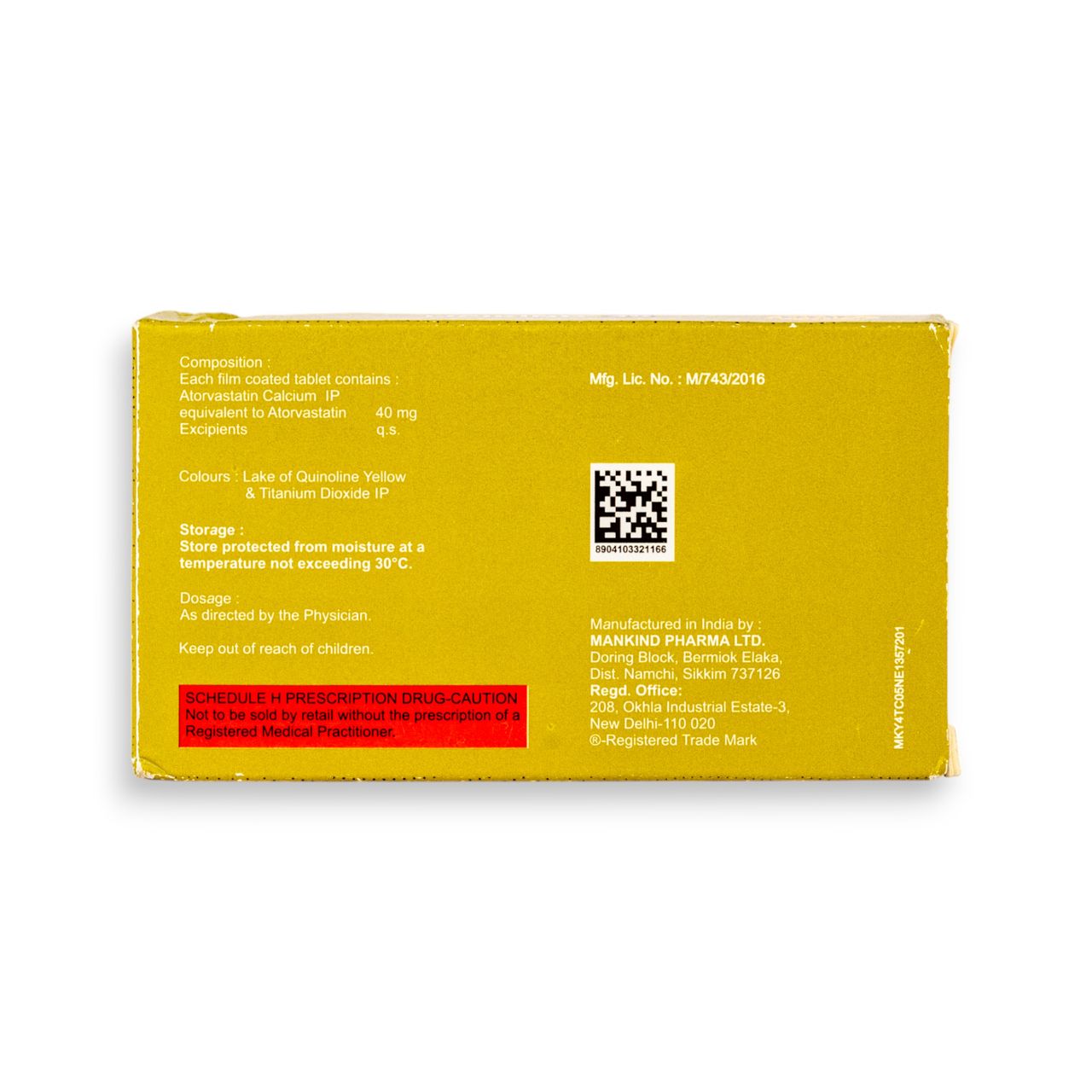 Lipikind 40 Tablets