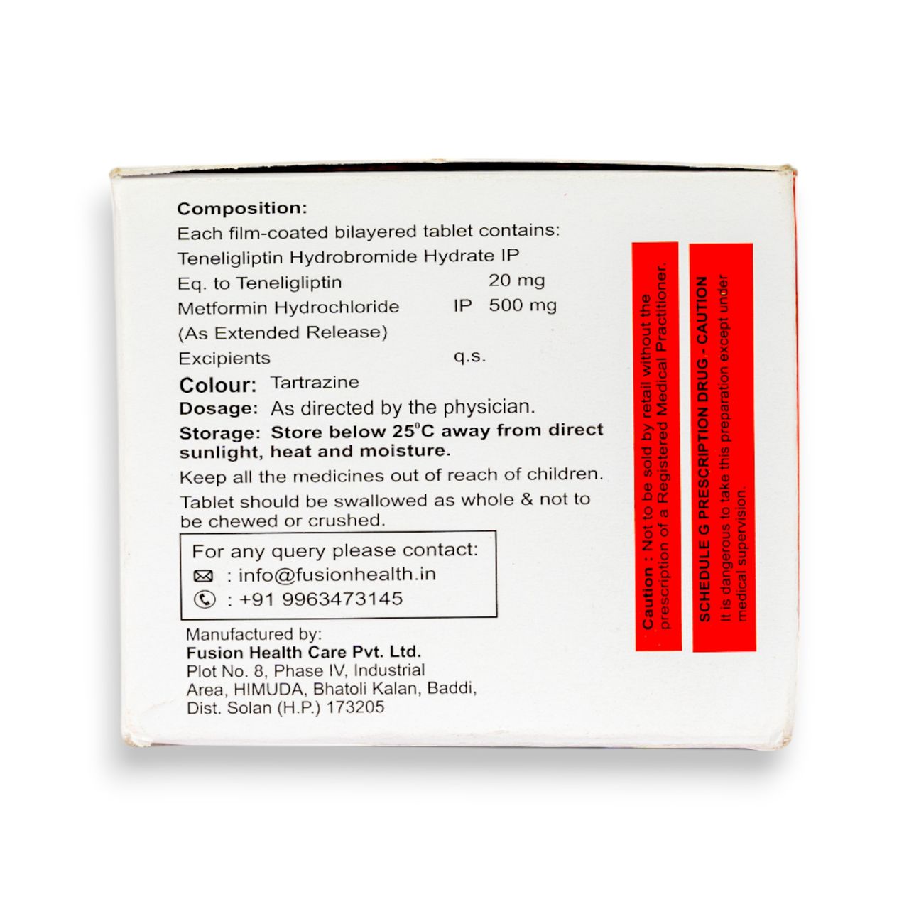 Tensorin M Tablets