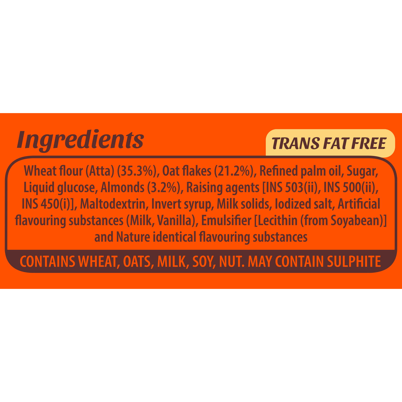 Sunfeast Farmlite Gold and Almond Oats Biscuits | Trans Fat-free