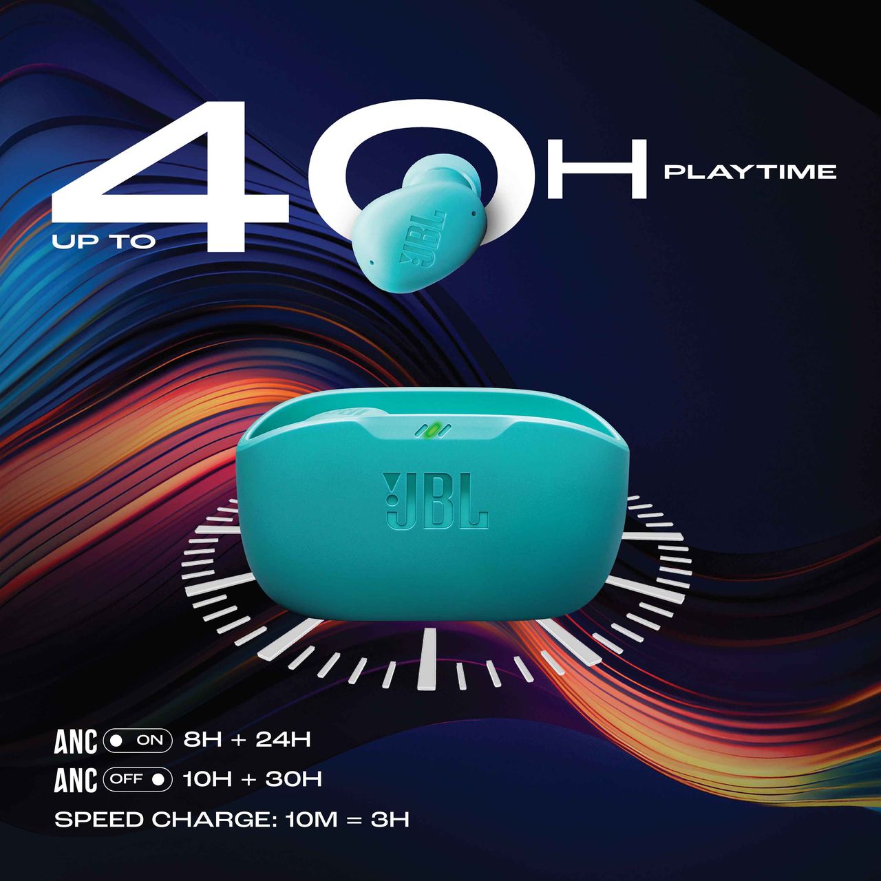Jbl Wave Buds 2 - Blue