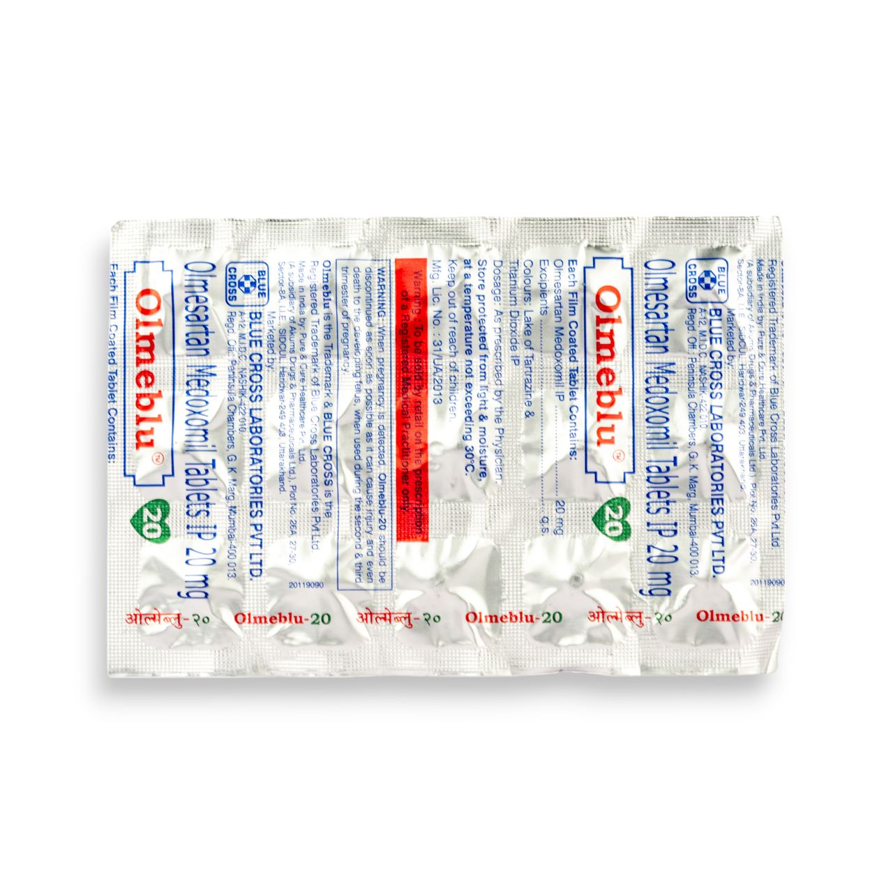 Olmeblu 20 Tablets