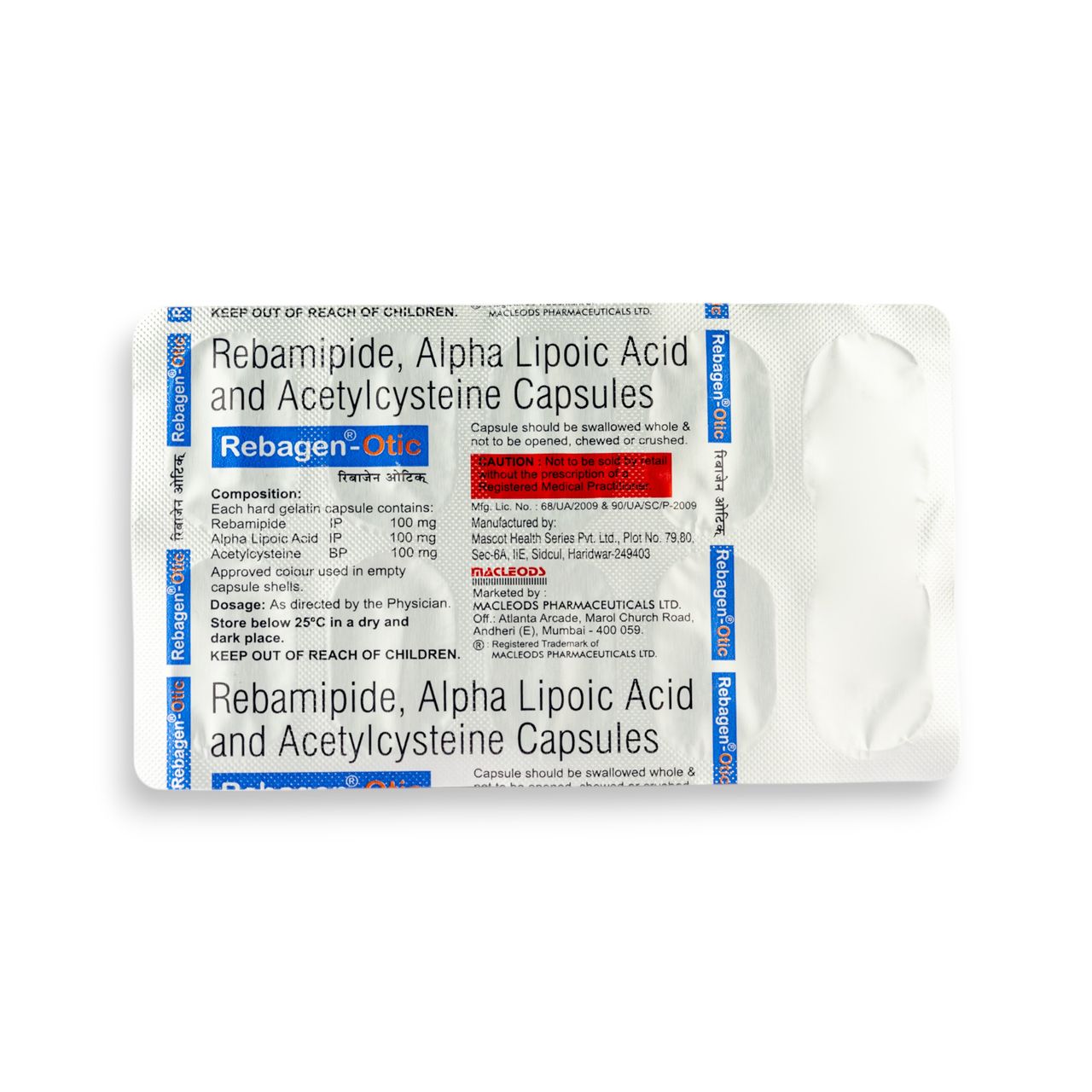 Rebagen Otic Capsule
