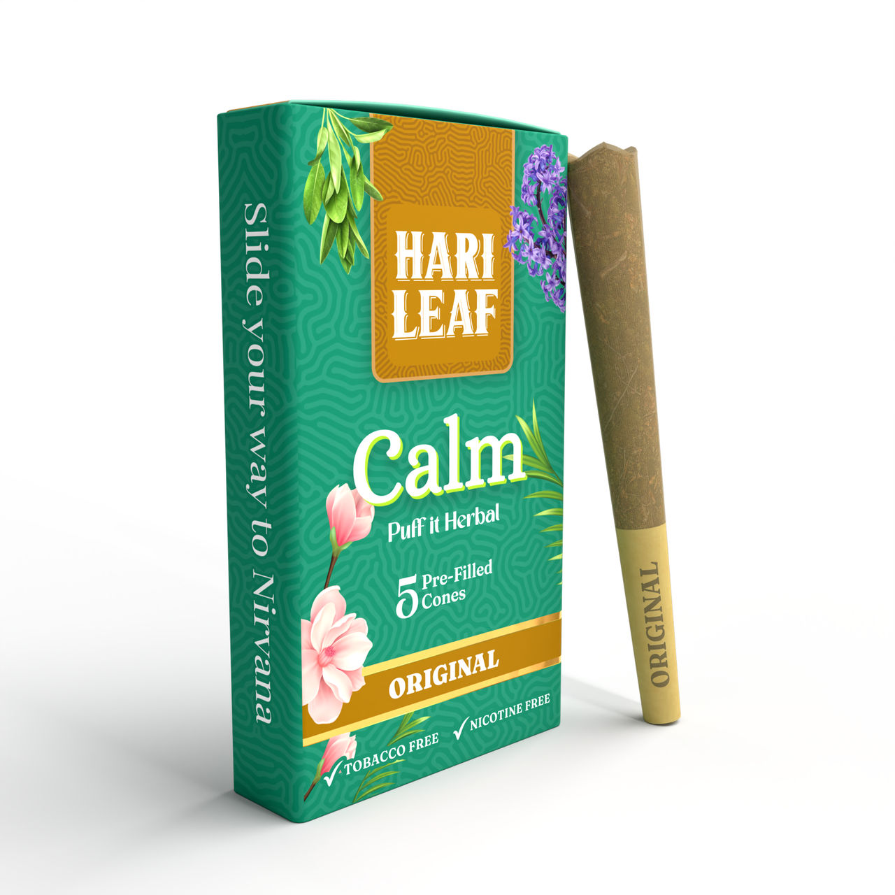 Hari Leaf Pre-Filled Cones - Original Pack of 5