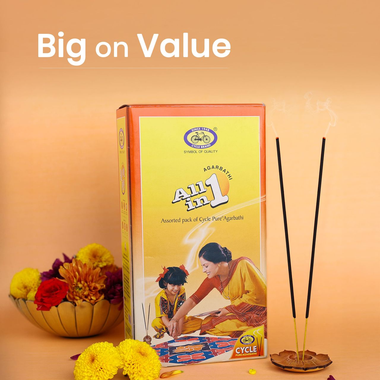 Cycle Pure All In One Assorted Incense Sticks | 173N