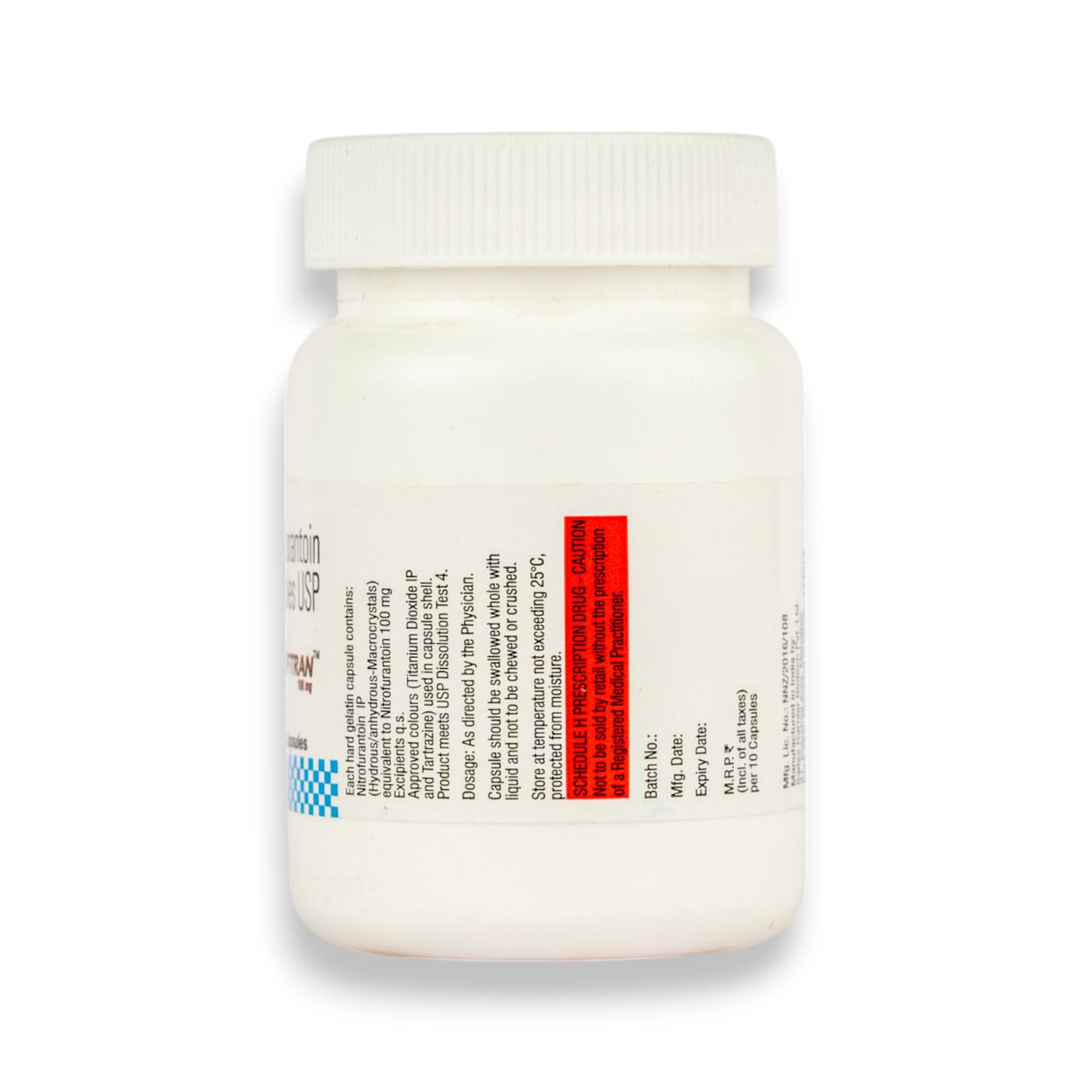 NIFTRAN 100mg Capsules