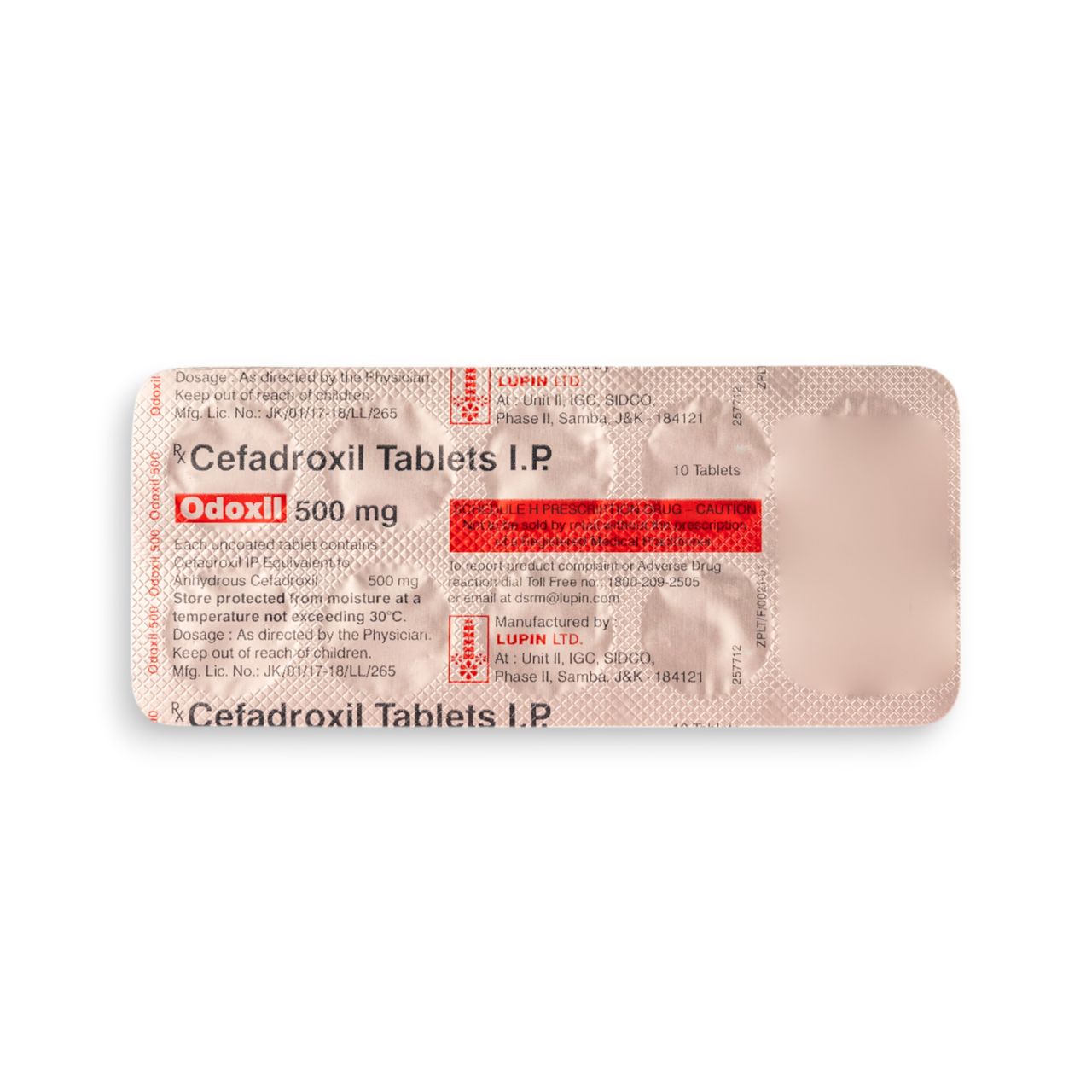 Odoxil 500Mg Tablets