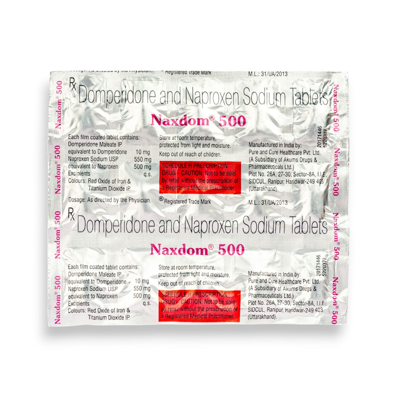 Naxdom 500 Tablets