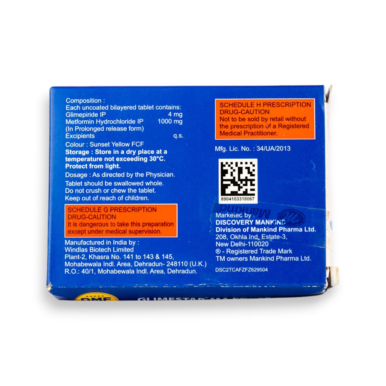 Glimestar-M4 Forte Tablets PR