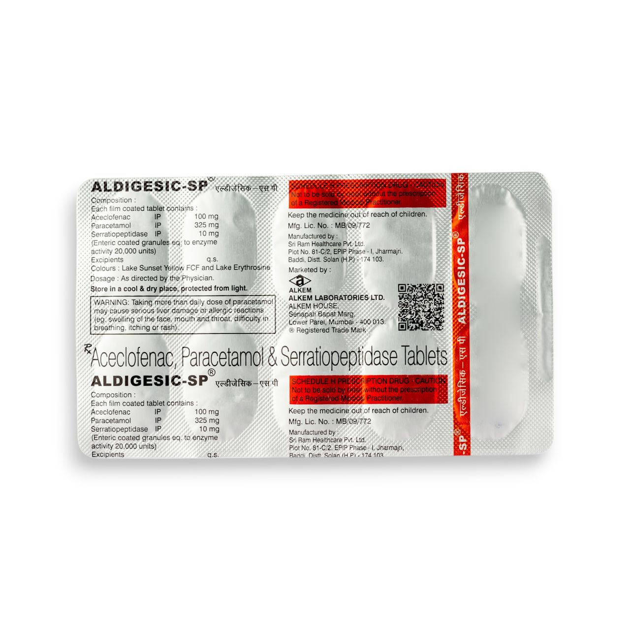 Aldigesic SP Tablets