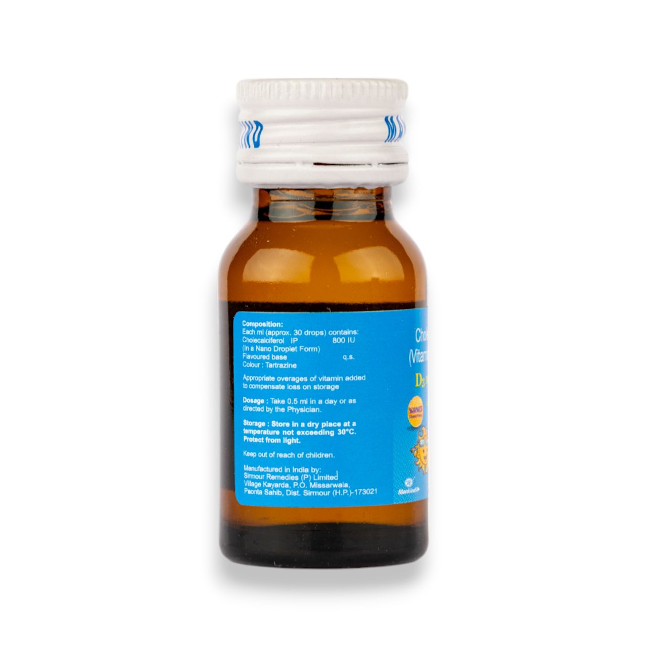 D3 Must Forte 800IU/ml Pineapple Flavour Oral Drops