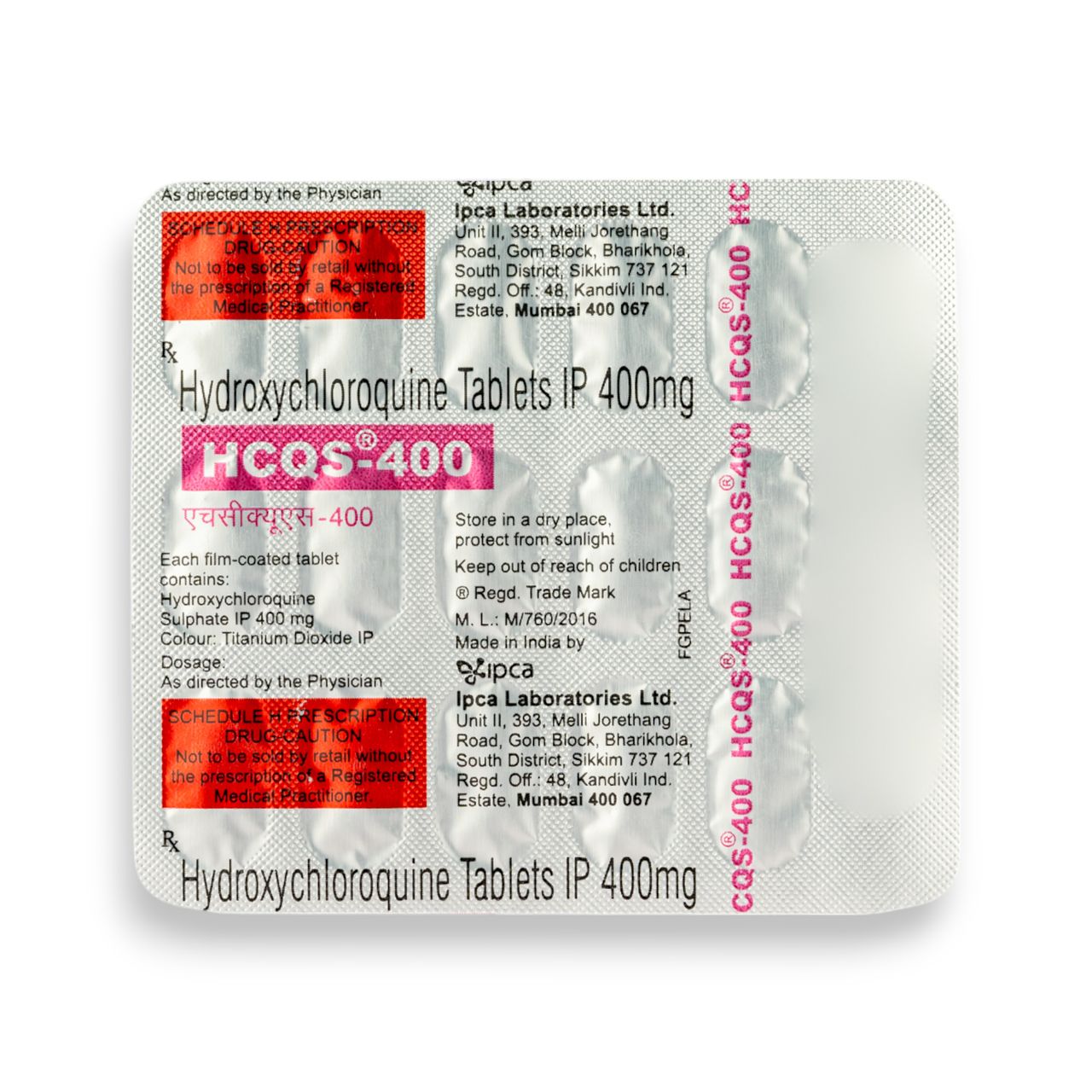 Hcqs-400 Tablets