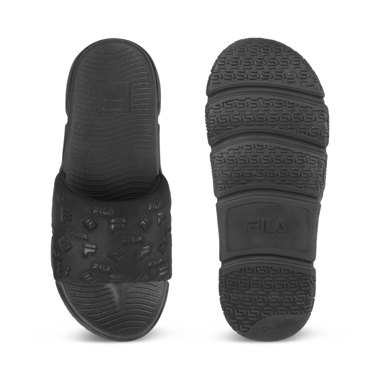 Fila Candor Sliders For Men And Women | Black | (Size- 8)
