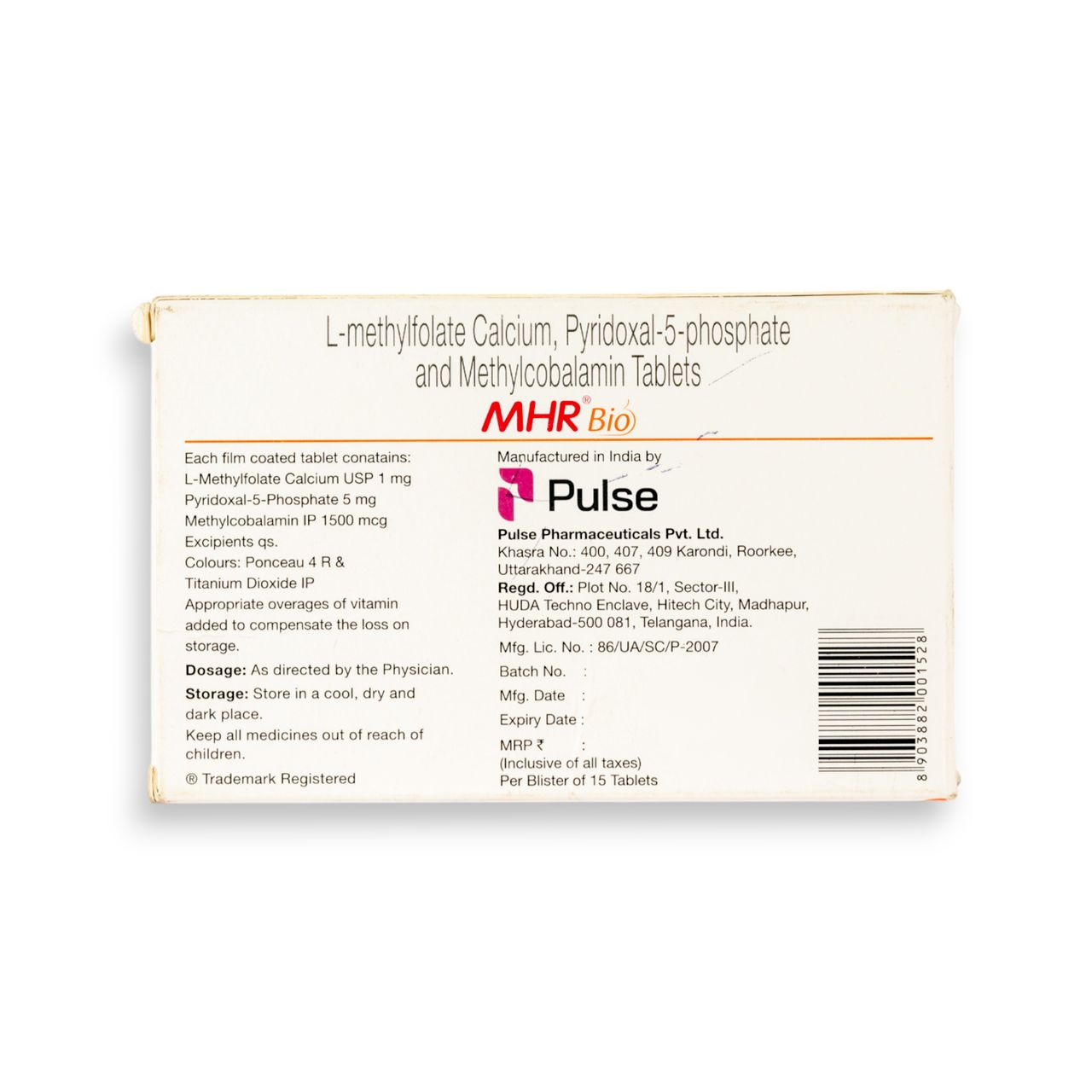 MHR Bio Tablets