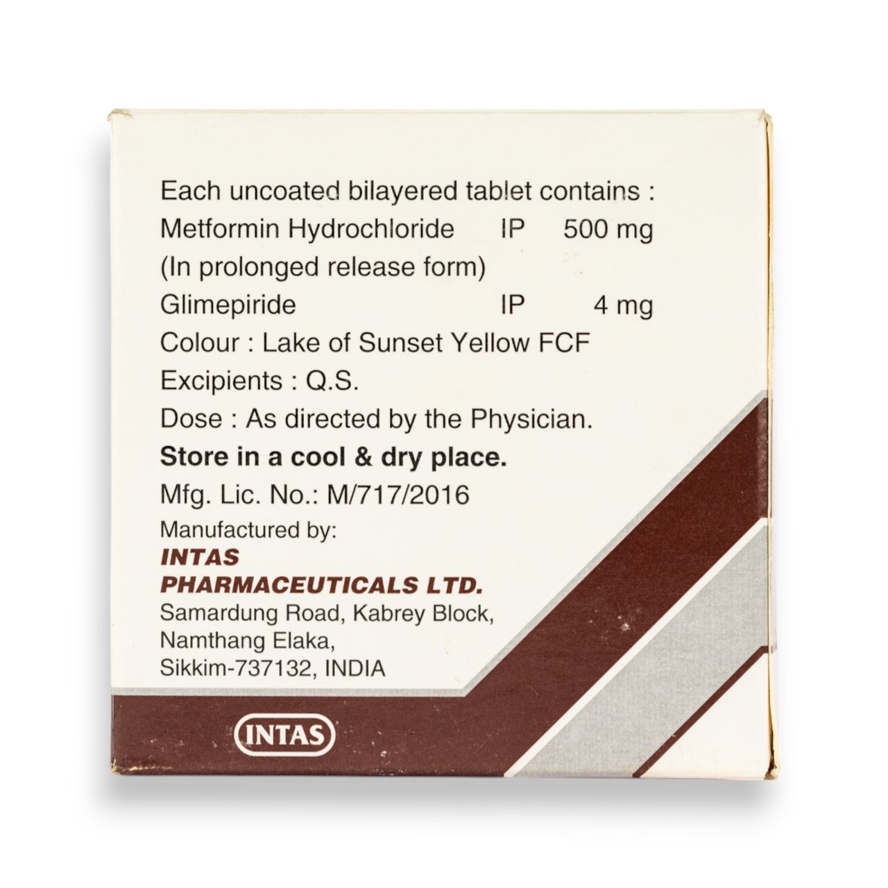 Zoryl M4 Tablets PR