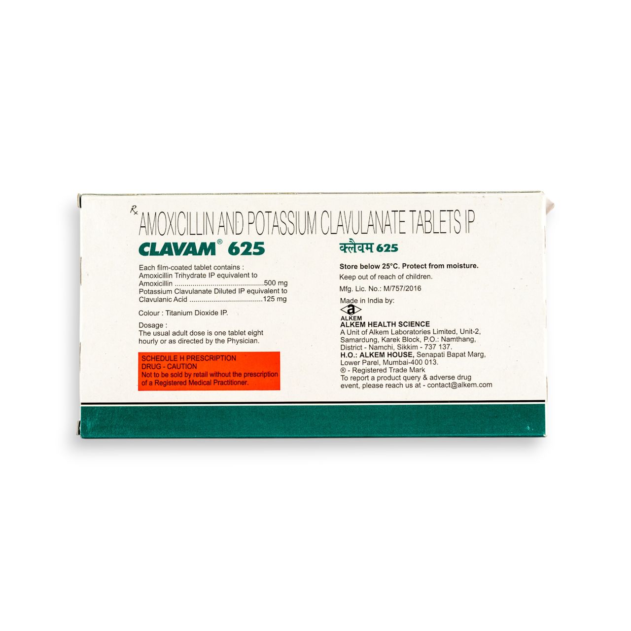Clavam 625 Tablets