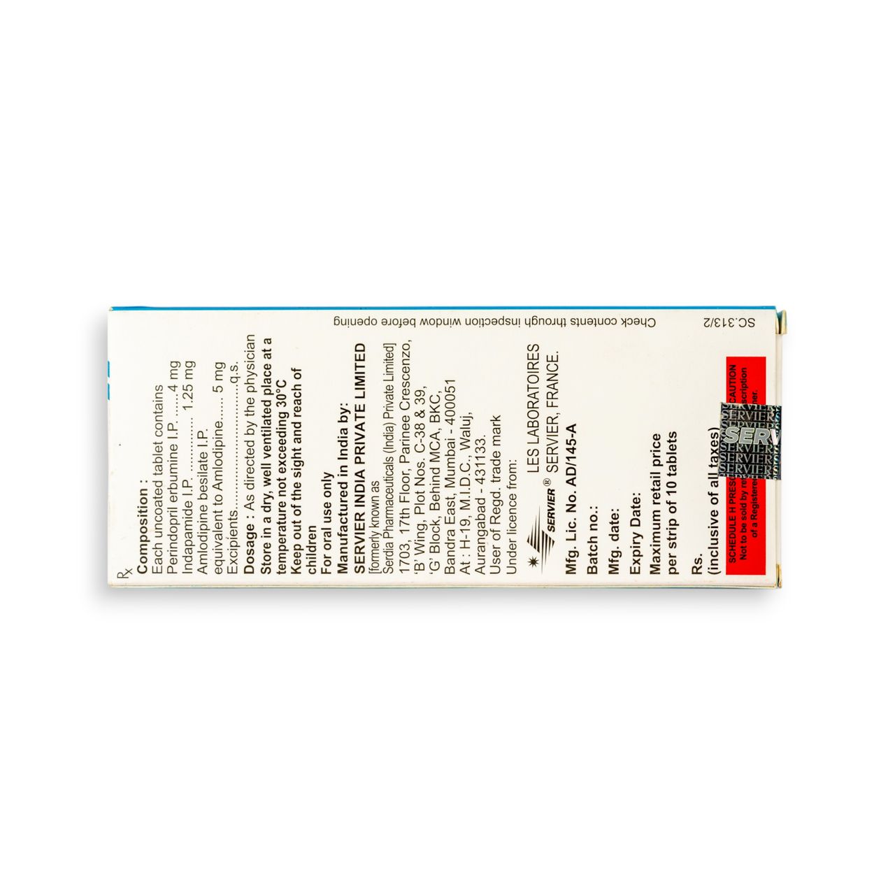 Triplixam Tablets