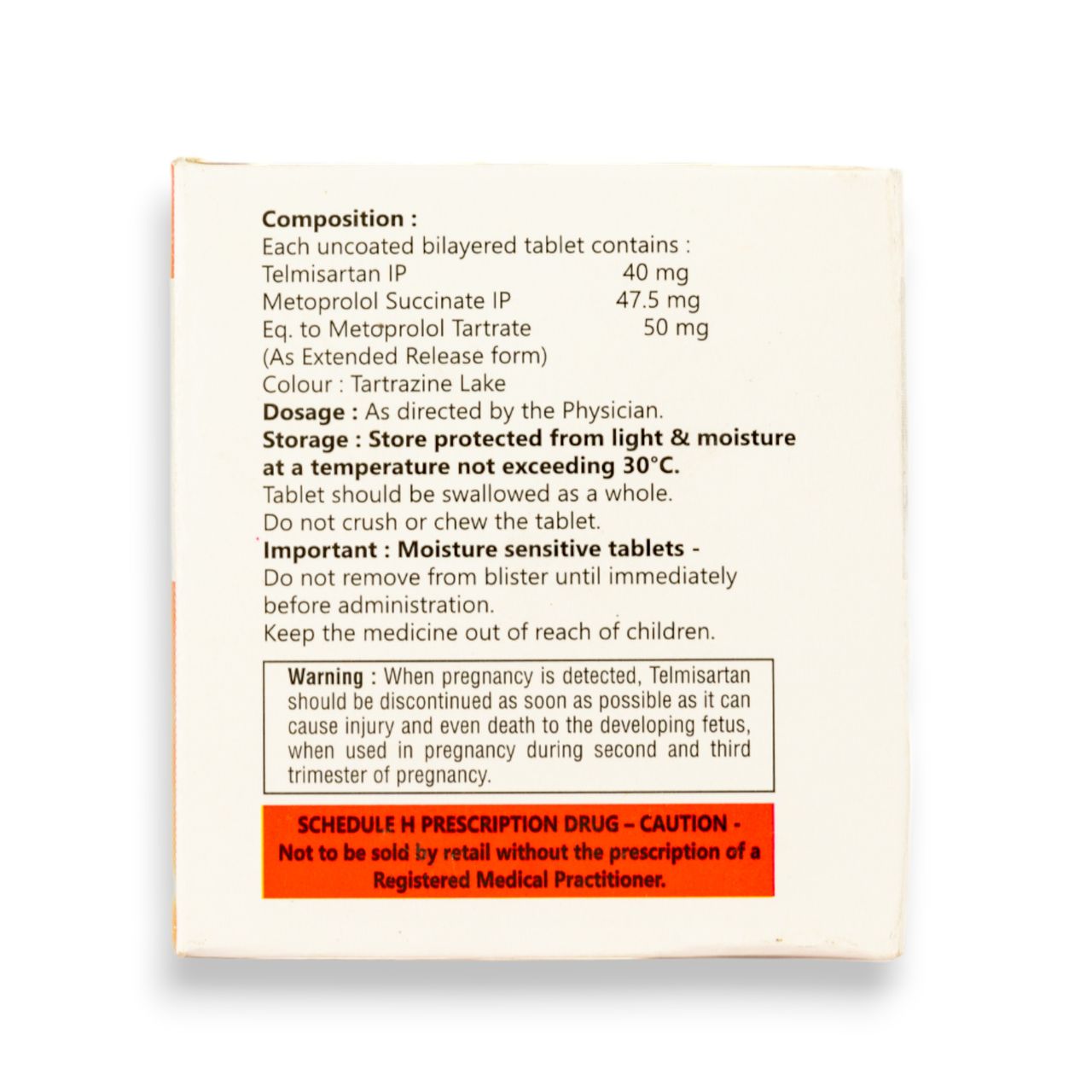 Teledoc MT 50 Tablets ER