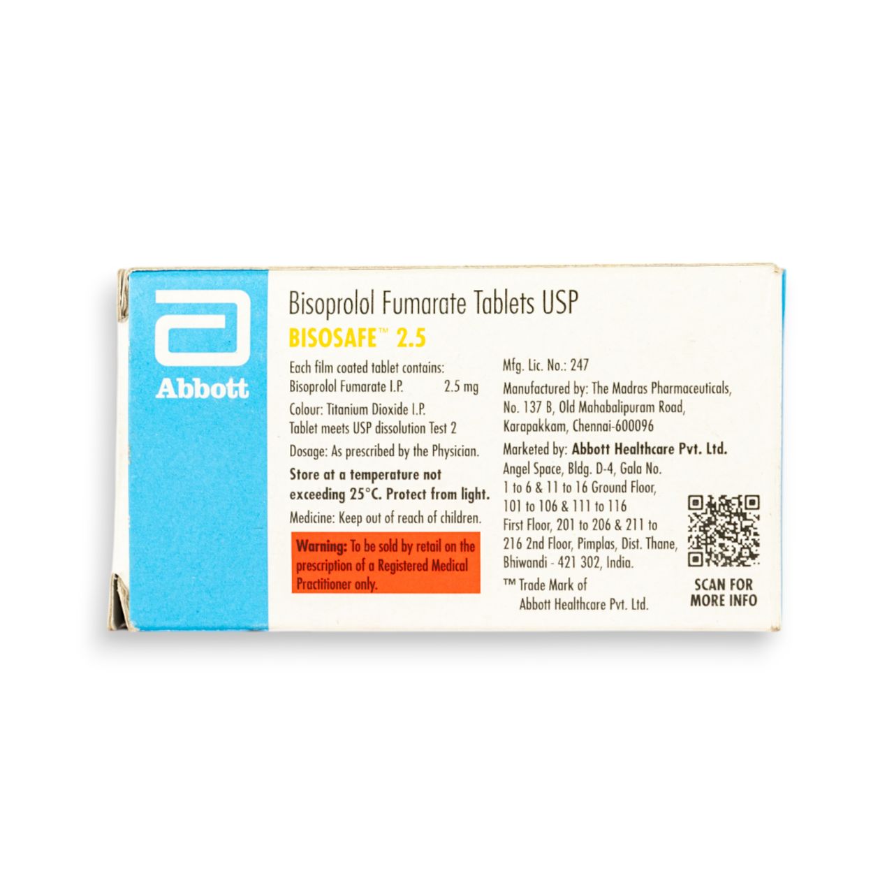 Bisosafe 2.5 Tablets