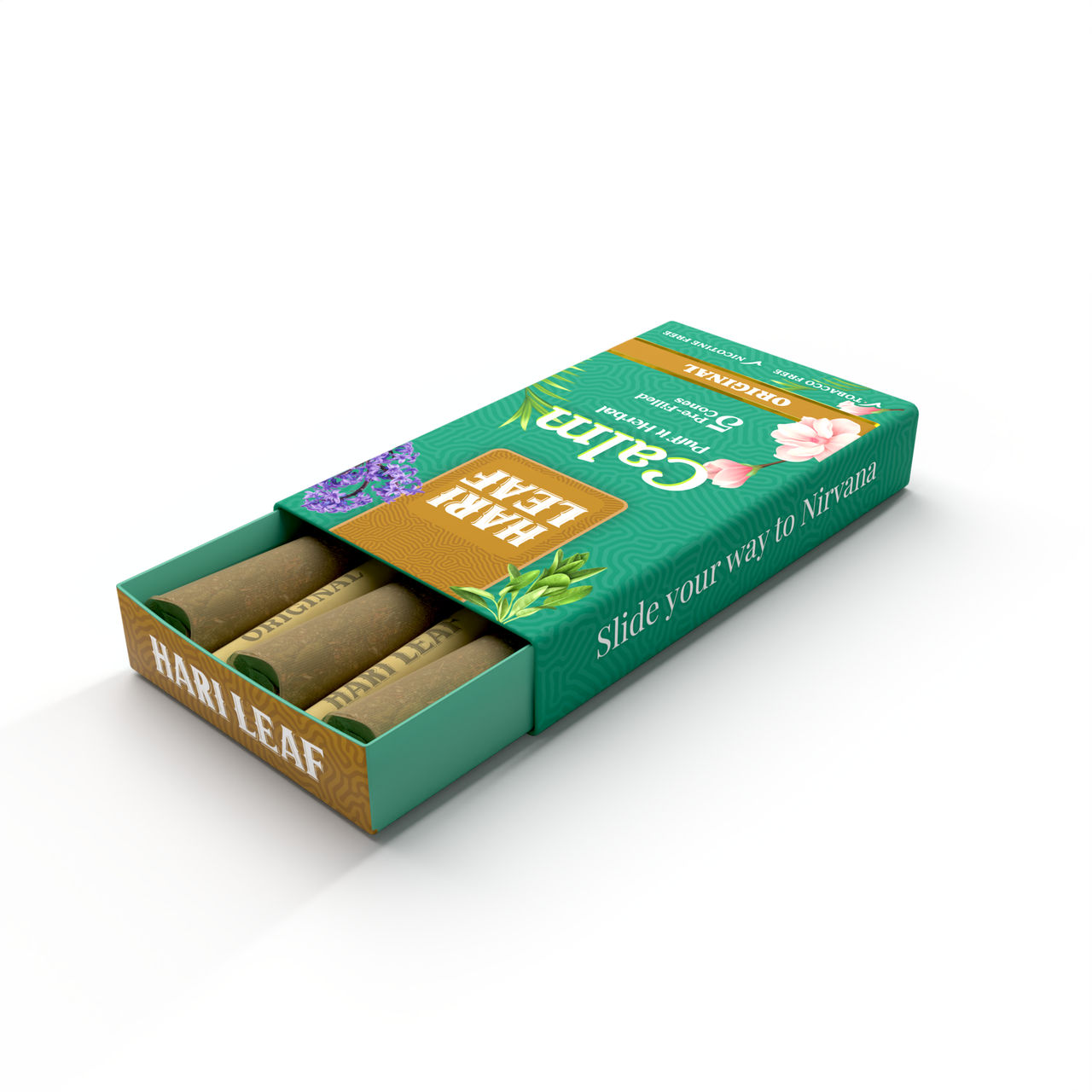 Hari Leaf Pre-Filled Cones - Original Pack of 5