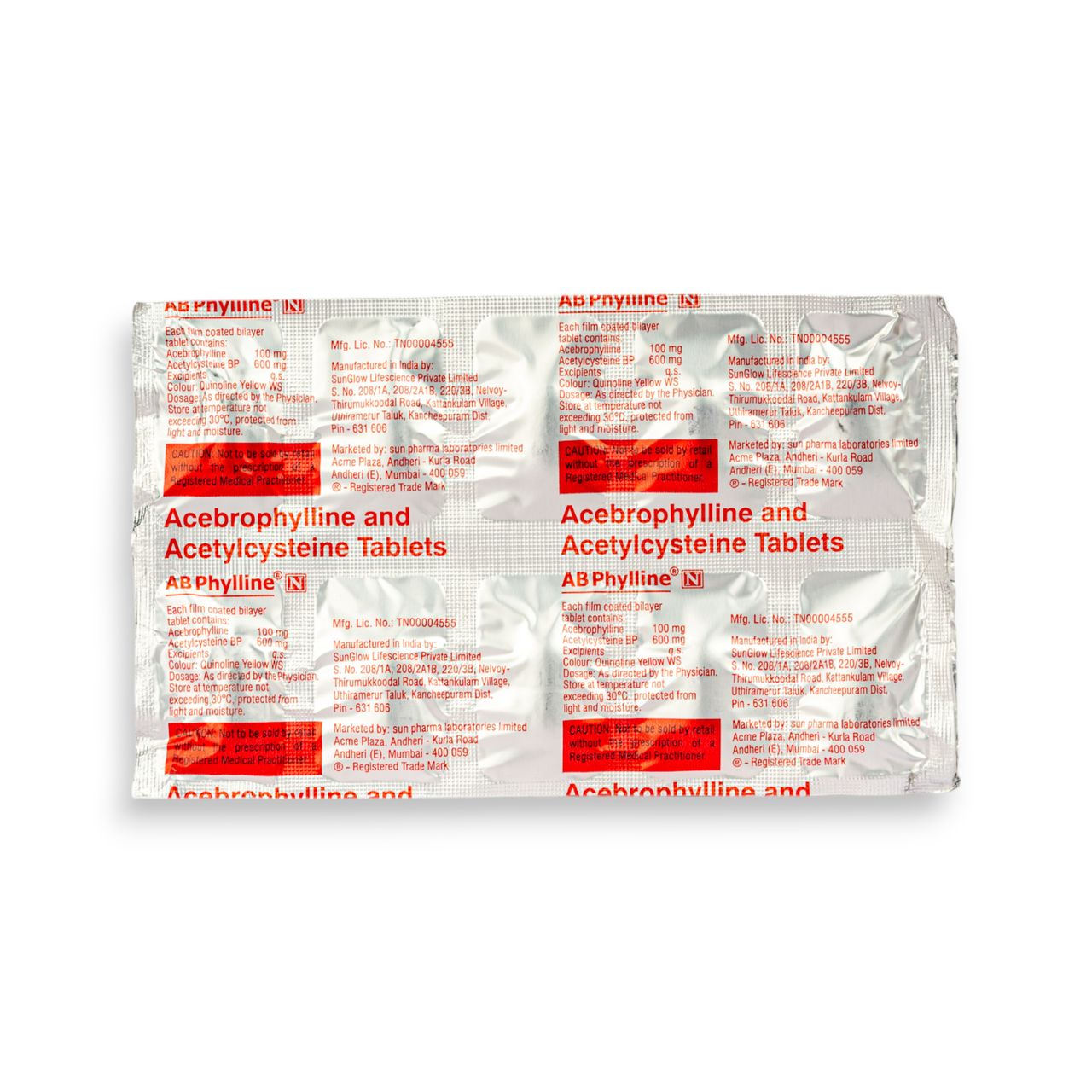 AB  Phylline N Tablets